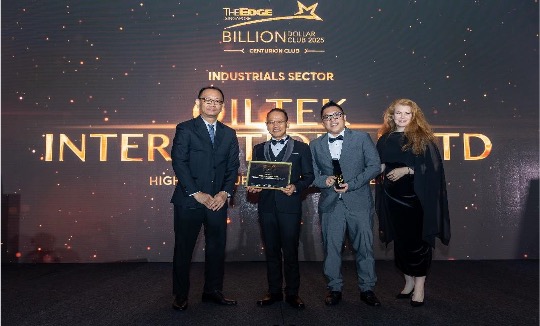 Oiltek tops Industrials for shareholder returns at The Edge’s Centurion Club Awards